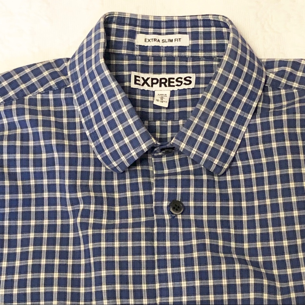 Express Extra Slim Shirt Size Medium - image 3